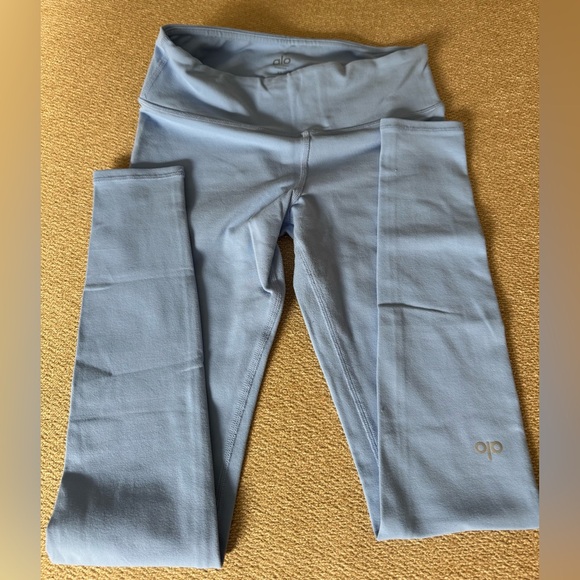 ALO Yoga Pants - ALO Yoga Sky Blue Leggings